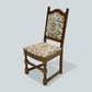 6 Old Charm Premium Dining Chairs Light Oak Studded Upholstery FREE UK Delivery*