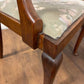 Set of Four Vintage Mahogany Dining Chairs Including Carver