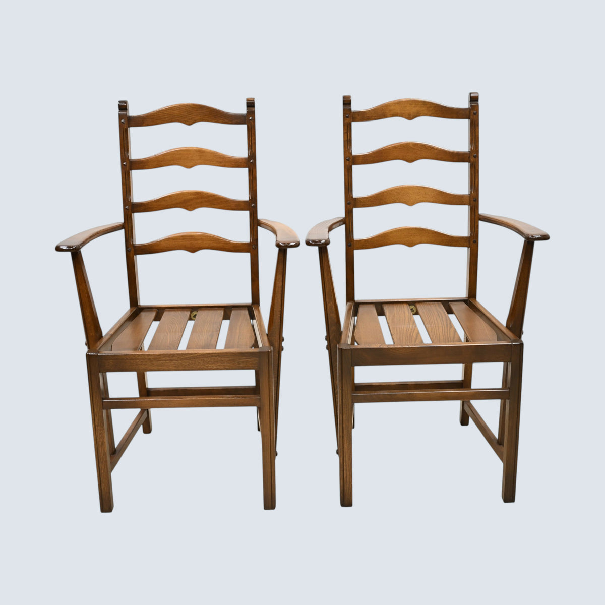 6 Ercol Ladder Back Dining Chairs Golden Dawn Model 715(A) FREE UK Delivery*