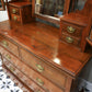 Antique Dressing Table Edwardian Mahogany Triple Mirror 1910