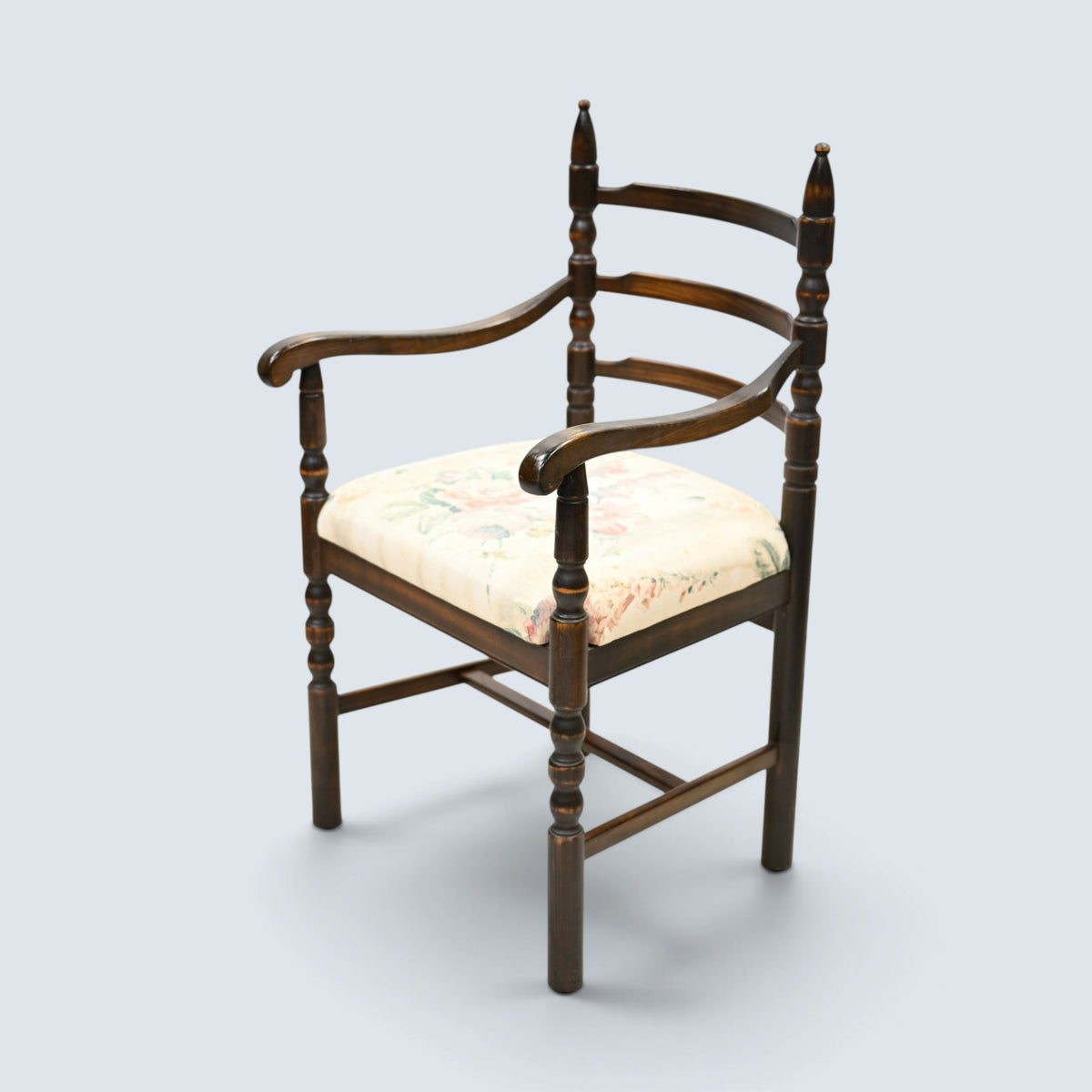 6 Dining Chairs by Youngers Upholstered Seats Incudes 2 Carvers FREE UK Delivery