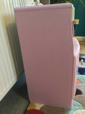 Lebus Bedside Table Pink