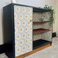 SOLD Vintage Retro 1955 Castle Furniture bookcase/sideboard