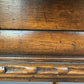 Large Oak Extending Dining Table Seats 8-10