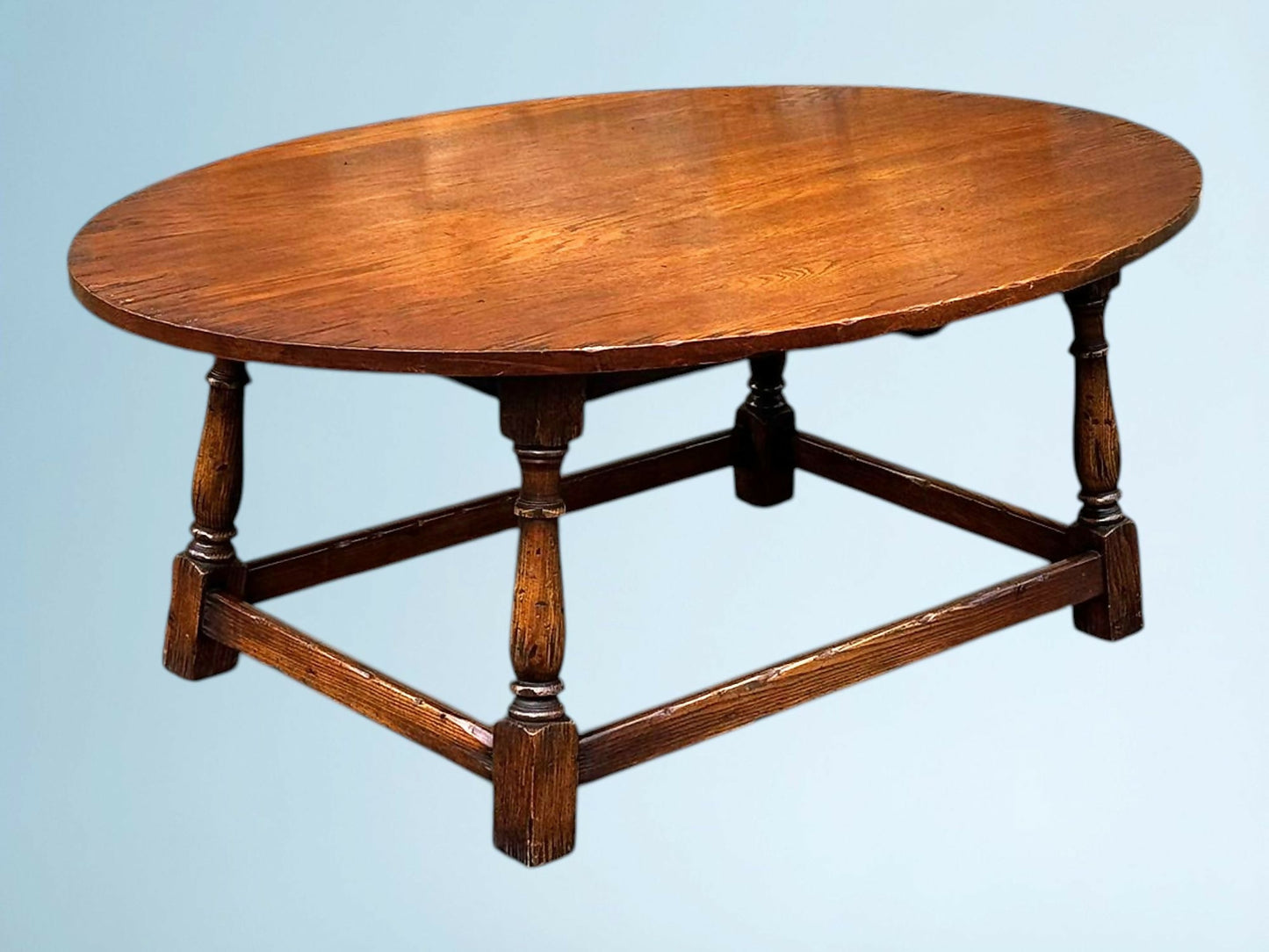 Large Solid Oak Coffee Table