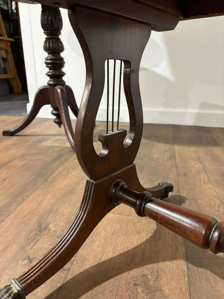 Regency Style Drop Leaf Sofa table