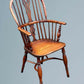 19th Century High Back Yew Wood Windsor Armchair