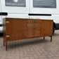 Mid Century Sideboard By Ole Gjerlov Knudsen & Torben Lind. Model “Moduline