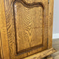 Wardrobe Vintage French Style Oak Five Door Carved Armoire Cabinet LOT 6111