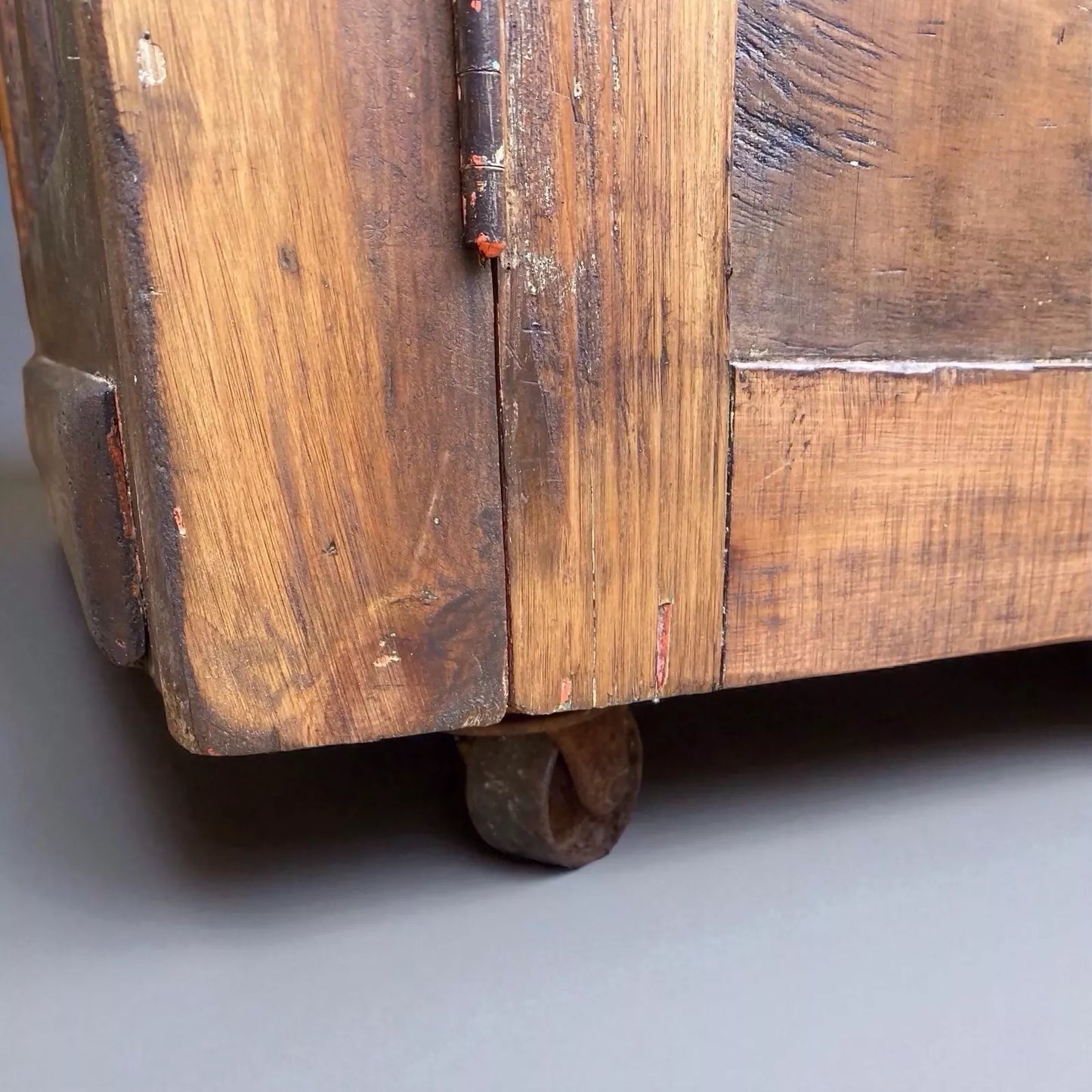 Rustic Large Antique Vintage early 1900’s Pine and Ply School Cupboard