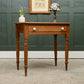 Antique Pine Rustic Console Table Hall Table with Ceramic Handles