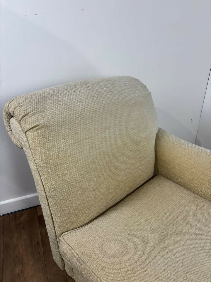 Contemporary Beige Half-Size Chaise Longue