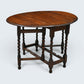 Vintage Oak Drop Leaf Dining Table Barley Twist Gate Leg Vintage FREE Delivery
