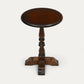 Old Charm Wine/Occasional Table Pedestal Tudor Brown Model 2217 FREE Delivery*. SBR10688/1007E