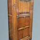 Oak Wardrobe Linen Fold Carved Decoration