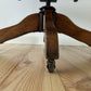 Antique Oak Captain's Swivel Chair, Edwardian Vintage Office Desk Chair, Period Revolving Chair, Victorian Study Seat, Home Office Furniture