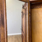 Wardrobe Vintage French Louis XVI Style Oak Four Door Mirrored Armoire LOT 4901