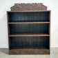 Impressive Mid-19th Century Oak Open Bookcase