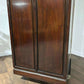 Oriental style Two Door Mahogany Wardrobe