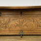 Coat Rack Antique French Carved Oak Wall Mounted 9 Hooks Rack Hanger LOT 6292