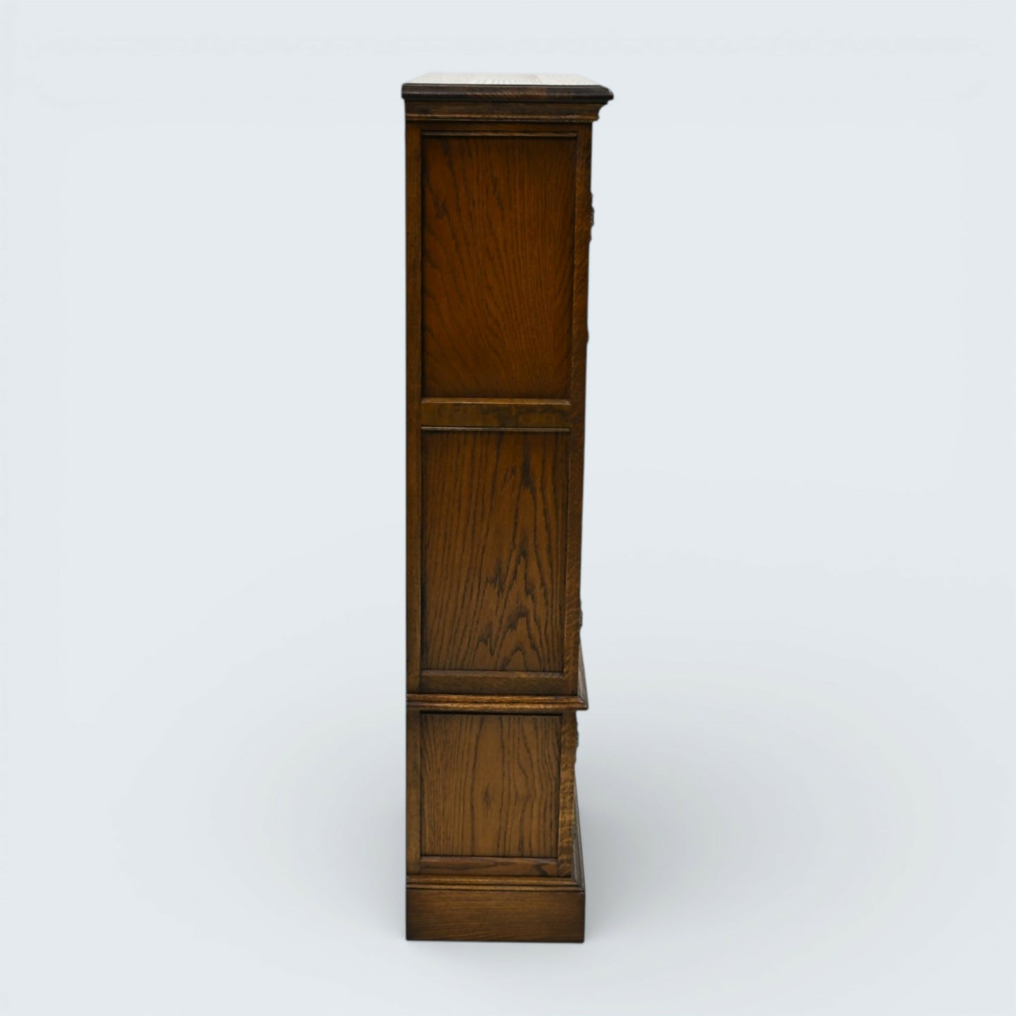 Old Charm Small Bookcase Display Cabinet 2 Shelves Light Oak FREE* UK Delivery