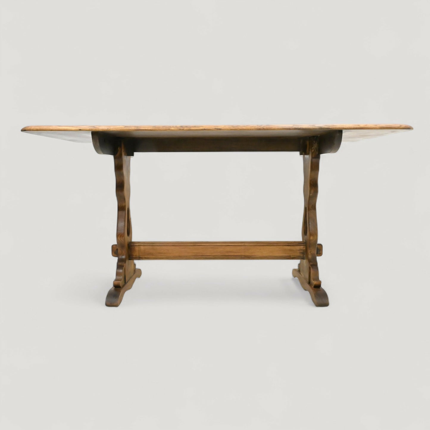 Vintage Oak Country Kitchen Table Refectory Style Refinished FREE UK Delivery. SBR10934/1209E