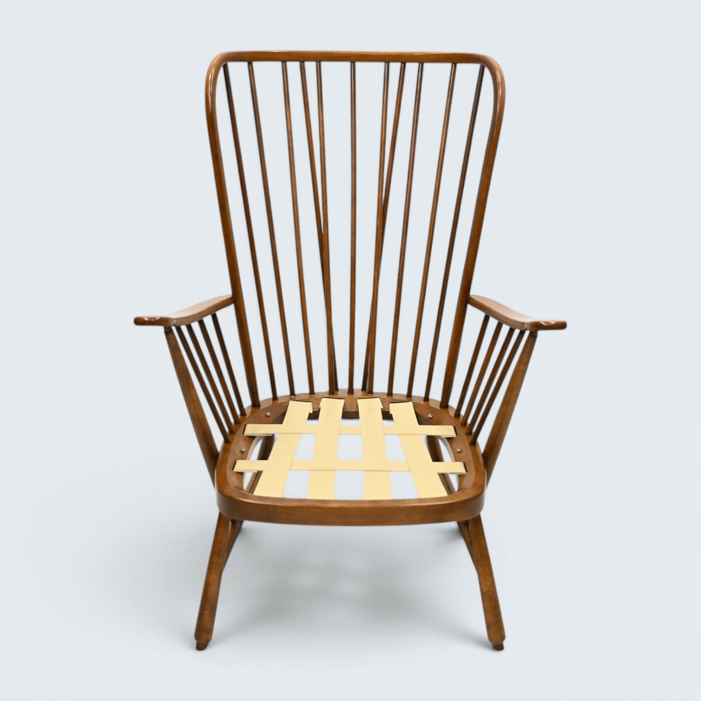 Ercol Evergreen Easy Chair Armchair Golden Dawn New Webbing EXC FREE UK Delivery