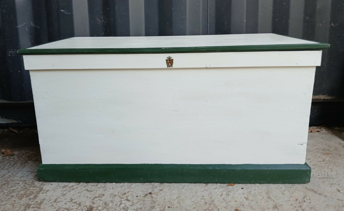 Victorian Pine Blanket Box
