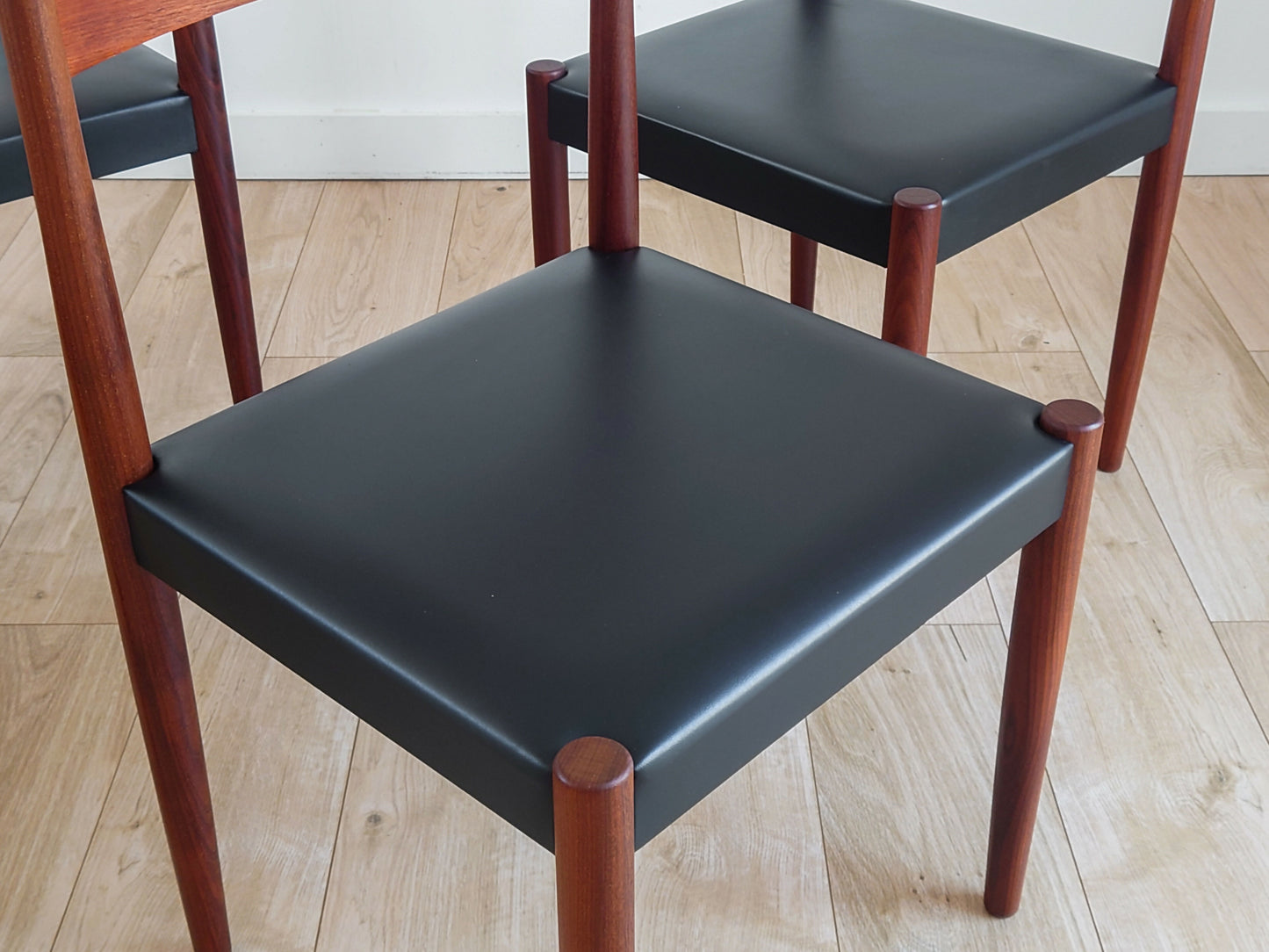 Mid Century Danish Dining Chairs By Poul M Volther For Frem Røjle