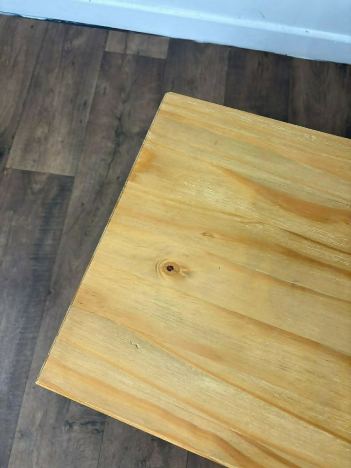 Mexican Pine Three Drawer Bedside Chest