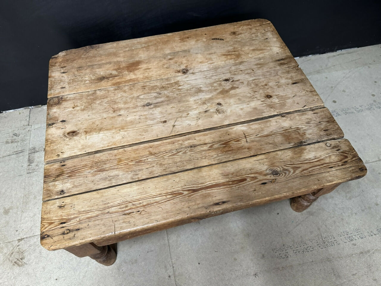 Rustic Pine Coffee Table