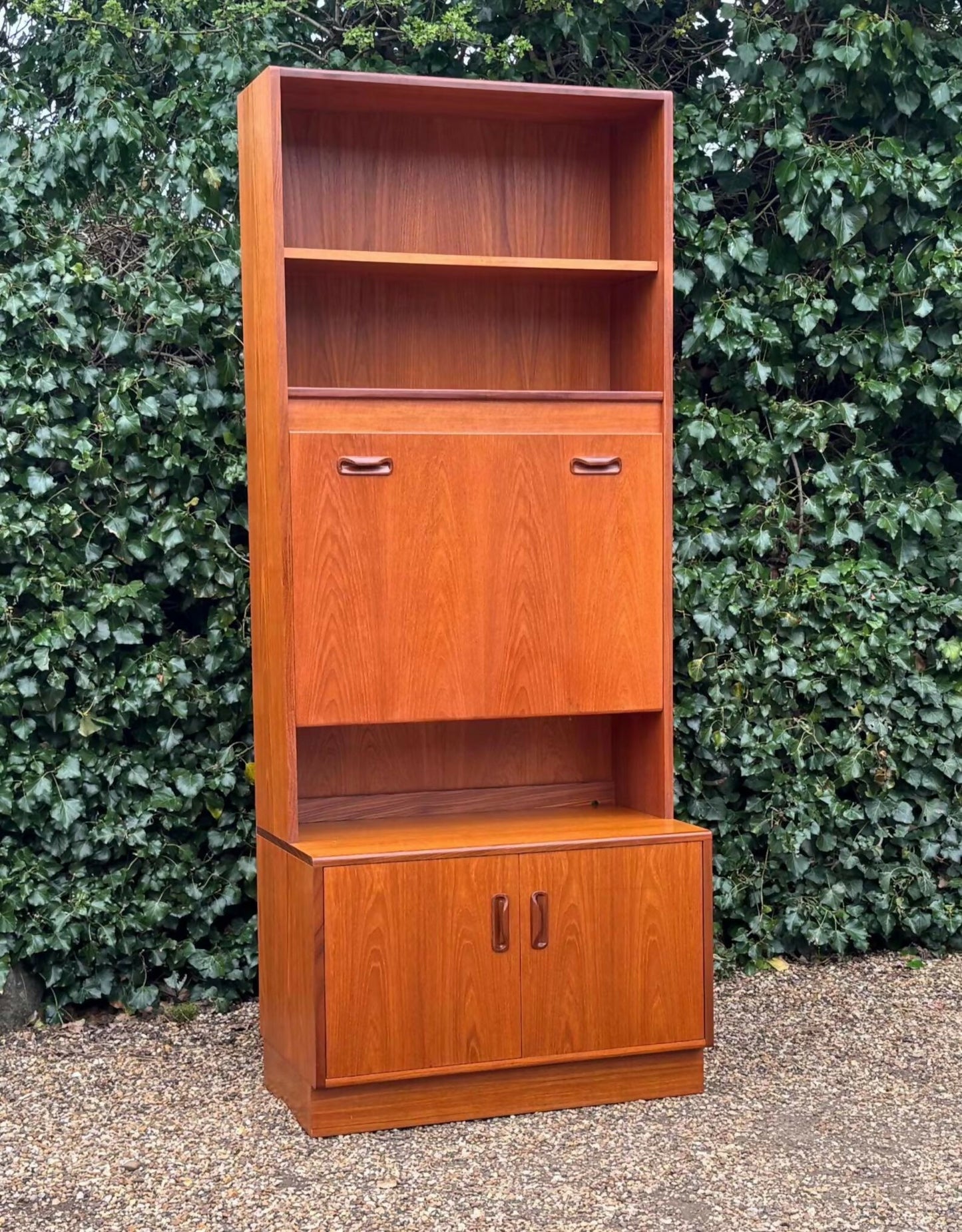 Vintage G Plan Fresco Drinks Cocktail Cabinet Wall Unit