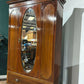 Edwardian Mahogany Inlaid Mirrored Wardrobe6