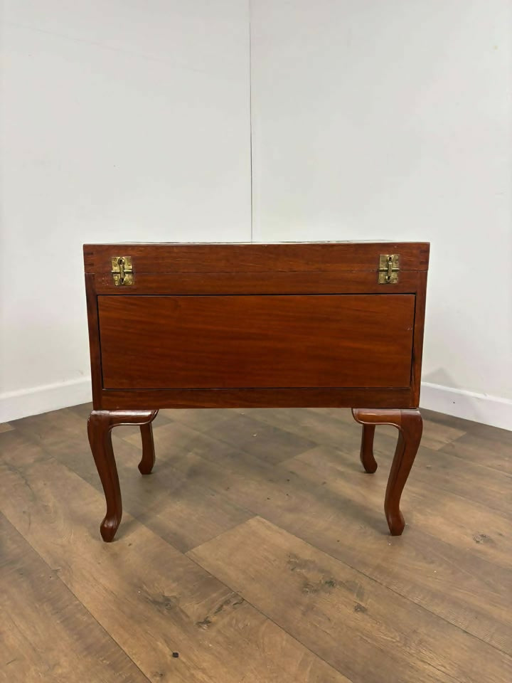 Oriental Style Camphor Wood Sewing Chest