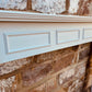 Painted Wooden Fireplace Surround | Classic Mantelpiece | Georgian Style Fire Surround | Off-White Traditional Fireplace Mantel