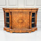 Victorian Inlaid Burr Walnut Credenza