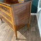 Edwardian mahogany inlaid dressing table featuringbv