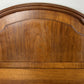 Headboard Antique French Style Walnut Double Bed Carved Headboard LOT 6452