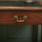 Antique Mahogany Writing Table Desk with Leather Top