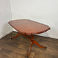 Reproduction Yew Regency Style Extending Dining Table