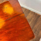 Victorian Crossbanded Mahogany Fold Over Tea Table