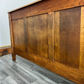 Bed Antique French Style Oak Double Bed Frame Carved Headboard LOT 2293