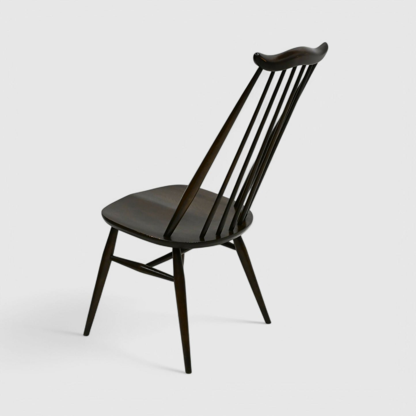 6 Ercol Number 369 Windsor Goldsmith Dining Chairs Dark Finish FREE UK Delivery. SBR10215/1803E