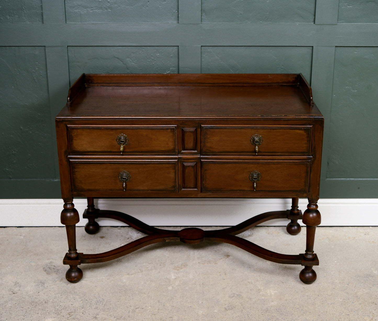 Mahogany Washstand Sideboard - William & Mary Style