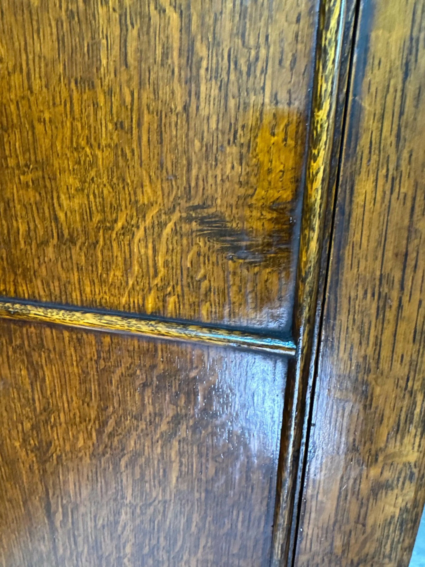 Mid century retro vintage art deco wardrobe mirror