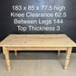 Pine Farmhouse Dining Table