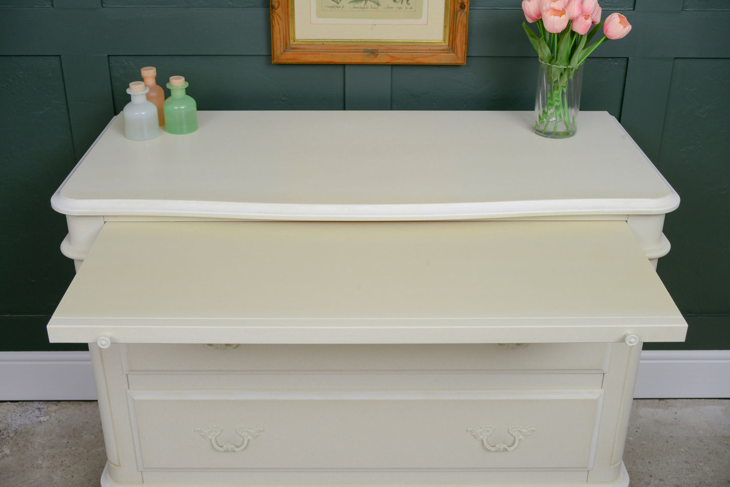 Laura Ashley Provencale Chest of Drawers - Cream Ivory