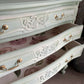 Vintage French Style Chest of Drawers - Hand Painted Mint Green