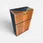 Vintage Art Deco Walnut Cocktail Cabinet | Mid Century Drinks Bar Cupboard