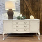 Stunning Large Mahogany Sideboard Fusion Paint Cathedral Taupe